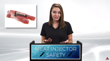 MEAT INJECTOR SAFETY video