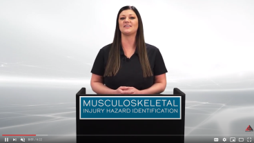 MUSCULOSKELETAL INJURY HAZARD IDENTIFICATION video