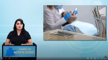 PANDEMIC: PERSONAL PROTECTIVE EQUIPMENT (PPE)-MEDICAL GLOVES video
