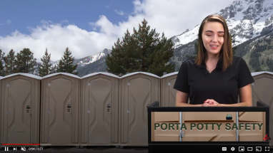 PORTA POTTY SAFETY video