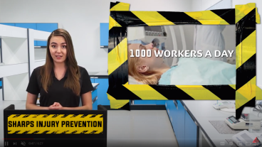 SHARPS INJURY PREVENTION video