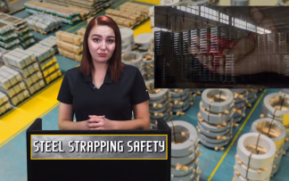 STEEL STRAPPING SAFETY