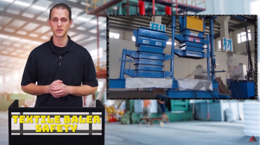 TEXTILE BALER SAFETY video