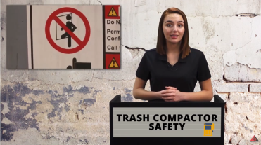 TRASH COMPACTOR SAFETY video