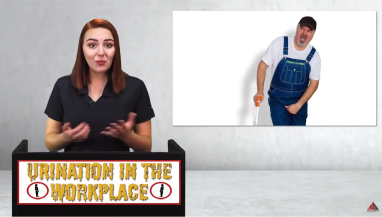 URINATION IN THE WORKPLACE video