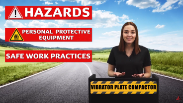 VIBRATOR PLATE COMPACTOR video