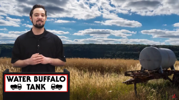 WATER BUFFALO TANK (WATER TANK TRAILER) video