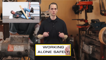 WORKING ALONE SAFELY video