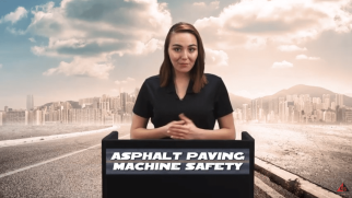 ASPHALT PAVING MACHINE SAFETY