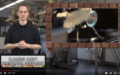 CLEANING CANDY PRODUCTION EQUIPMENT