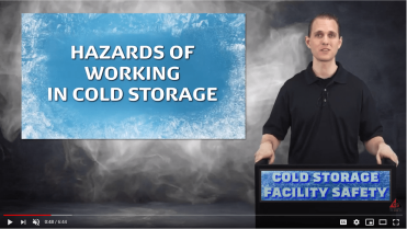 COLD STORAGE FACILITY SAFETY video