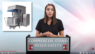 COMMERCIAL STAND MIXER SAFETY video