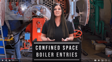Confined Space: Boiler Entries video