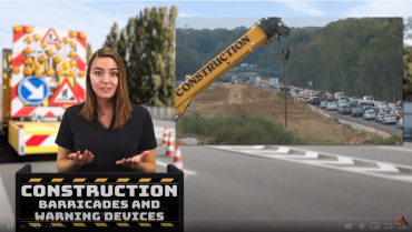 CONSTRUCTION: BARRICADES, WARNING DEVICES, AND STREET SAFETY video