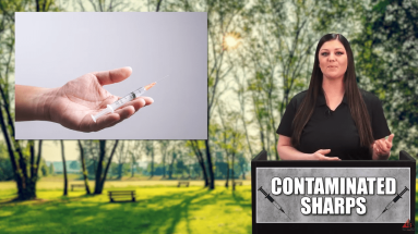 CONTAMINATED SHARPS video