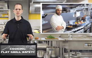 COOKING: FLAT GRILL SAFETY