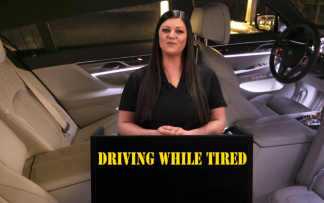 DRIVING WHILE TIRED