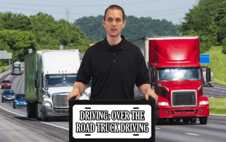 DRIVING: ROAD TRUCK DRIVING