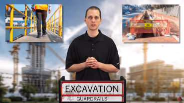 EXCAVATION: GUARDRAILS video