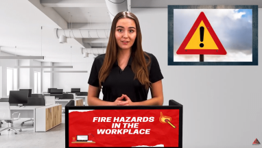 FIRE HAZARDS IN THE WORKPLACE video
