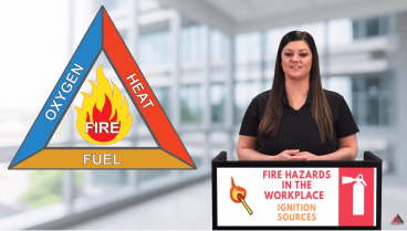 FIRE HAZARDS IN THE WORKPLACE: IGNITION SOURCES video