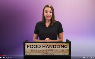 FOOD HANDLING: TIME AND TEMPERATURE CONTROL