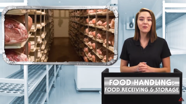 FOOD HANDLING: RECEIVING AND STORAGE video