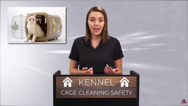 KENNEL: CAGE CLEANING SAFETY video