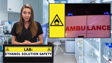 LAB: ETHANOL SOLUTION SAFETY video