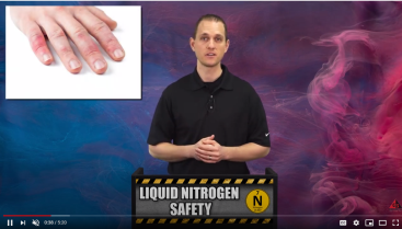 LIQUID NITROGEN SAFETY video